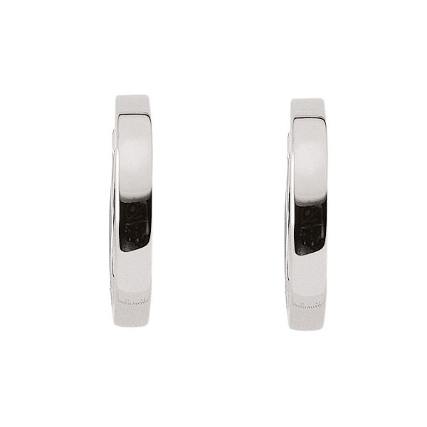 Creole Klappscharnier ?15,2mm 8Kt 333 WEISSGOLD