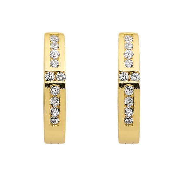 Creole Zirkonia 8Kt 333 GOLD