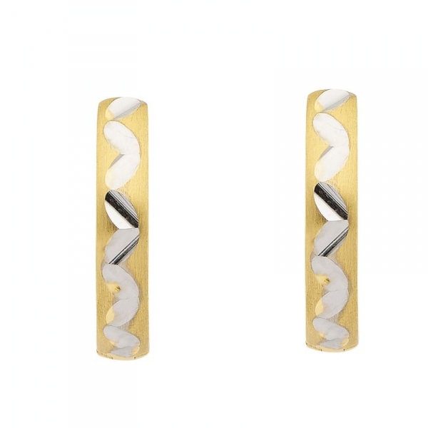 Creole bicolor 8Kt 333 GOLD