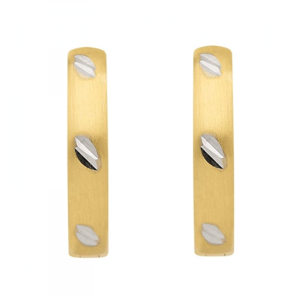 Creole bicolor 8Kt 333 GOLD