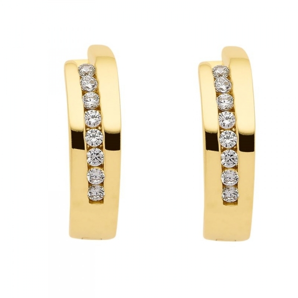 Creole Zirkonia 8Kt 333 GOLD