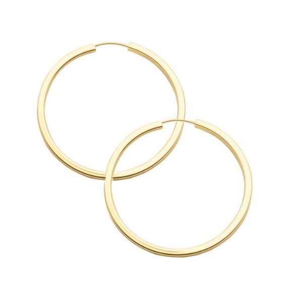 Creole ?50mm 8Kt 333 GOLD