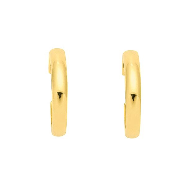 Creole Klappscharnier gew?lbt ?17mm 14Kt 585 GOLD