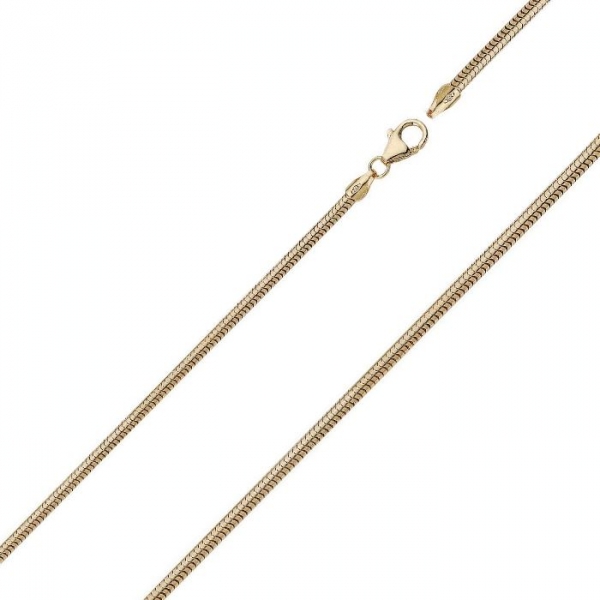 Collier Schlange 38cm 1,5mm 8Kt 333 GOLD