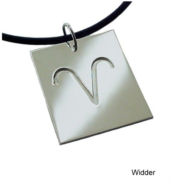 Anh?nger Sternzeichen Widder Symbol Silber 925